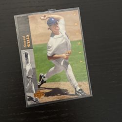 David Wells Baseball card