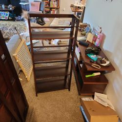 Collapsible Foldable Bookshelves X2