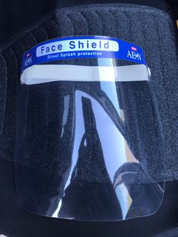 Comfortable secure face shield