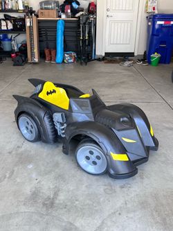 Batmobile Ride-on Battery powered car.