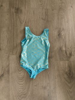 Girls mermaid leotard Danskin - size 4-6