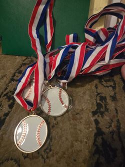 Softball Medals Kids, Sports Awards, 12 count