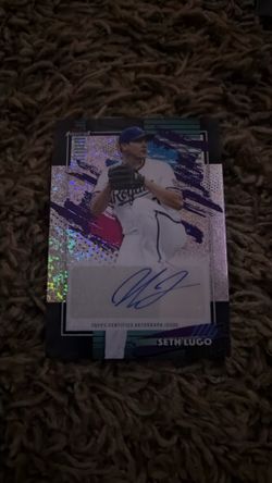 Autographed Seth lugo