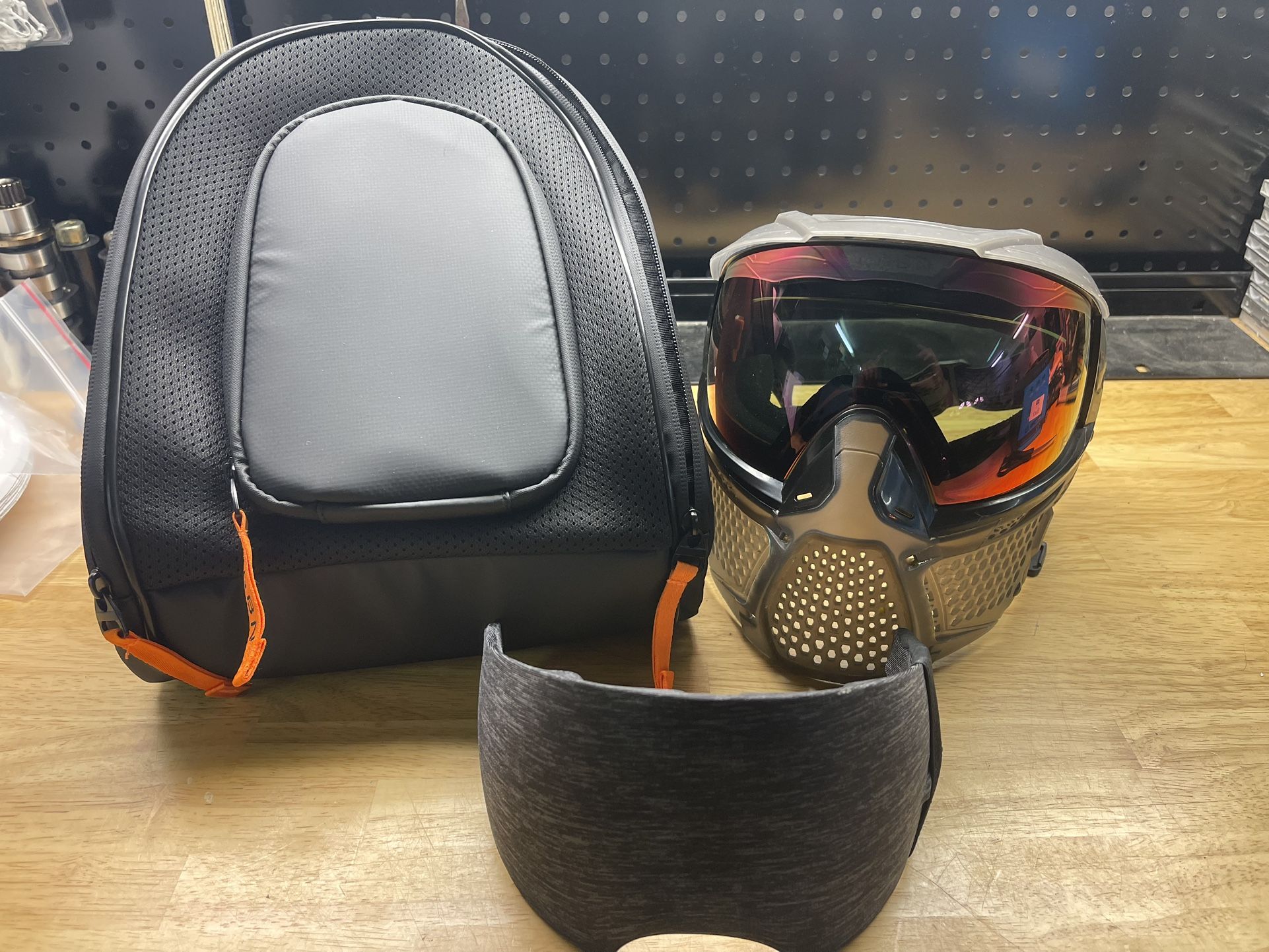 Carbon Zero Pro More Coverage  Paintball Mask