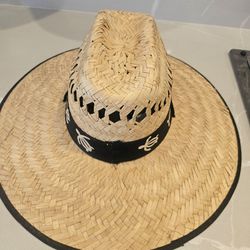 Wide Brim Straw Sun Hat