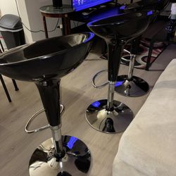 3 Like New Bar Stools 
