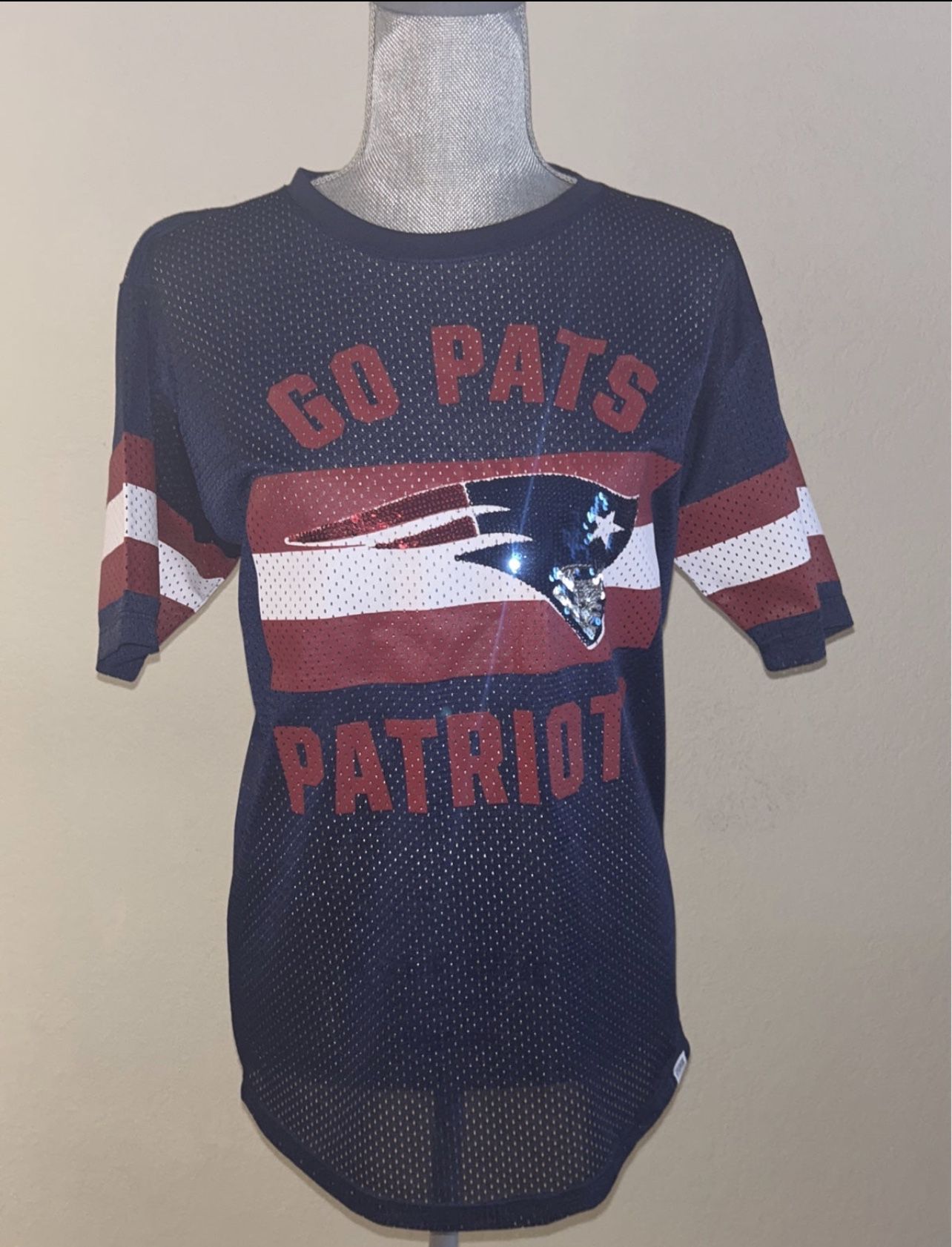 NFL pink, Victoria’s Secret patriots jersey size or extra small