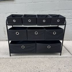 3 Tier Storage Bin Closet Organizer