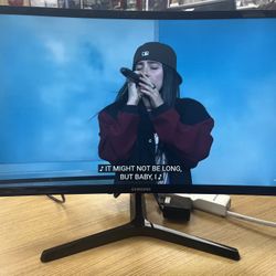 Samsung 24’Inch LC27F396FHNXZA CF396 Series Curved FHD Computer Monitor