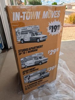 Wardrobe boxes, moving