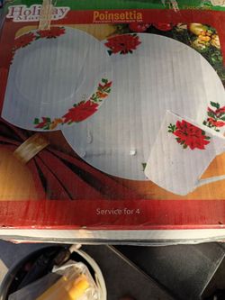 Dishes Christmas in Donna inside the city was $15 . Reduced to $12.00