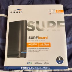 Arris Surfboard AX3000 WiFi 6 Modem