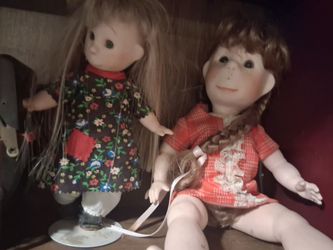 Two Antique dolls