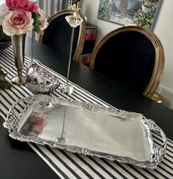 Arthur Court Aluminum Grape Design  Tray 