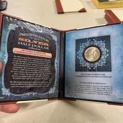 1982 George Washington silver half dollar