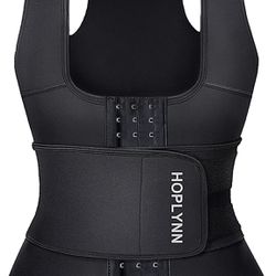 HOPLYNN Neoprene Sauna Sweat Waist Trainer Corset Trimmer Vest for Women  Tummy Control for Sale in Henderson, NV - OfferUp