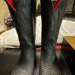 Alfa Western Python Boots