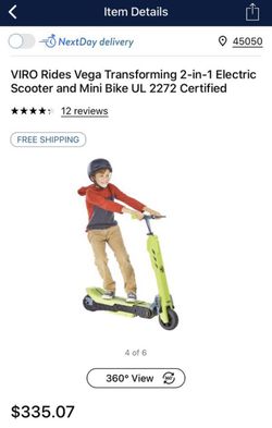 The vega scooter clearance 2 in 1