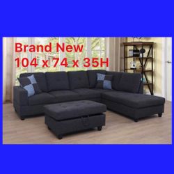 💫FREE DELIVERY💫Brand New Sectional Sofa Couch 