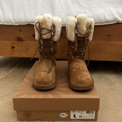 UGG Montclair Chestnut Womens Sz 10