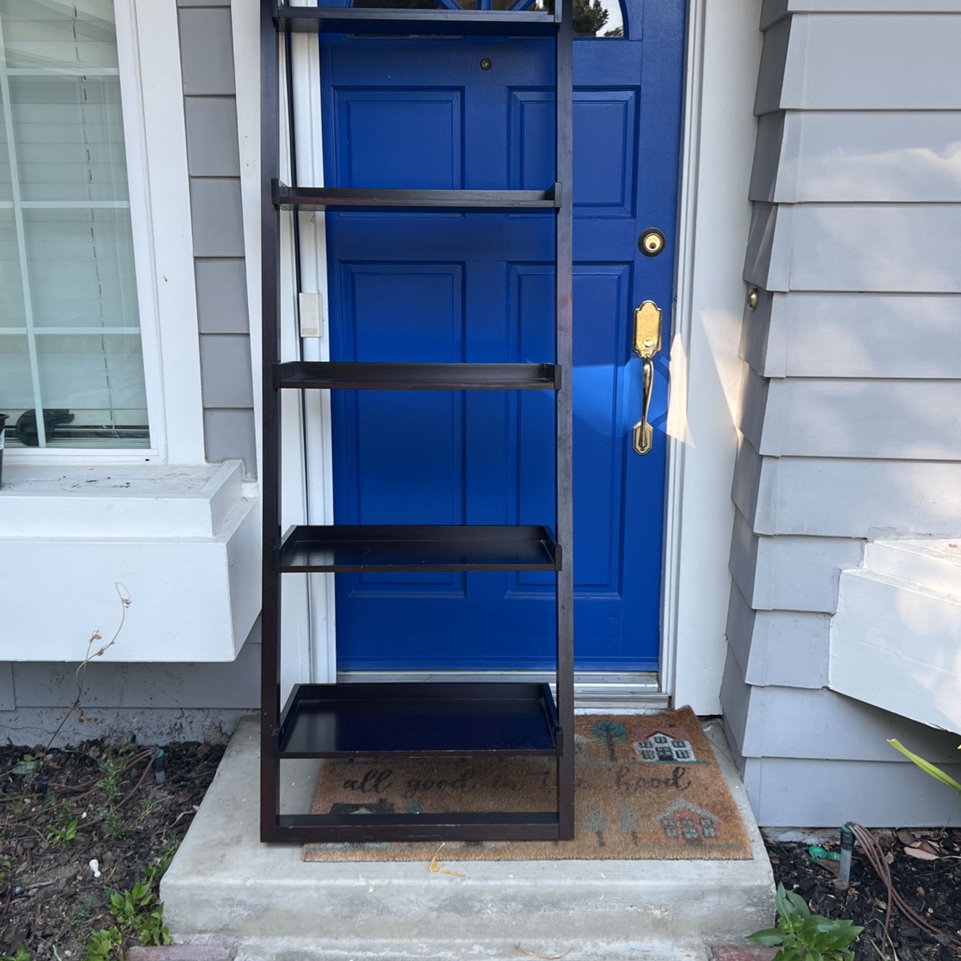 Crate And Barrel Ladder Style Bookshelf