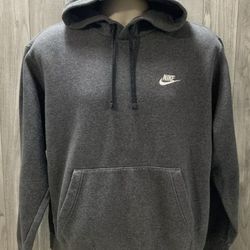 Nike Men's Gray Hoodie Sweater Size XL