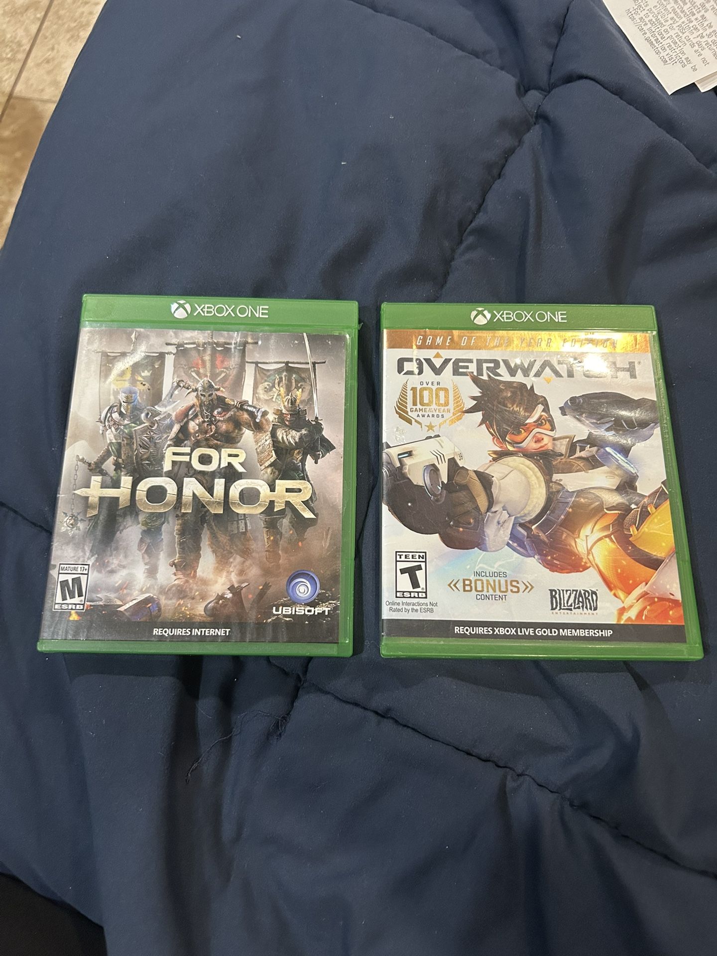 “Overwatch” And “For Honor”