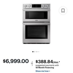 Dacor 30” Microwave Oven Combo