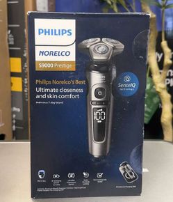 New sealed Philips Norelco - S9000 Prestige Rechargeable Wet & Dry Shaver with Precision Trimmer and Premium Case