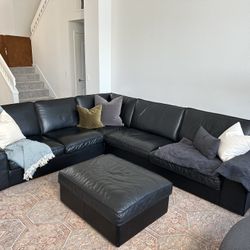 Leather Sectional