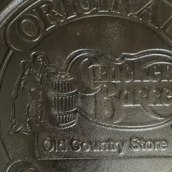 Crackle Barrel Cast  Iron Skillet 