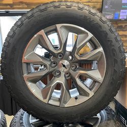 Chevy Tahoe Rims Chevrolet Suburban Wheels Silverado Snowflakes Trail Boss High Country LTZ Rst Z71 Yukon Sierra Denali Cadillac Escalade 