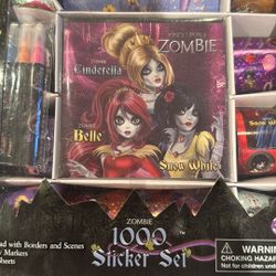 Zombie Sticker Set
