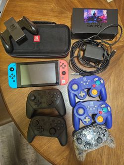 Nintendo Switch plus accessories