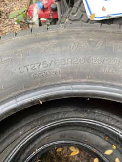 Nice Michelin 275-65r20 tires
