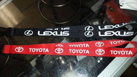 Toyota, lexus lanyards