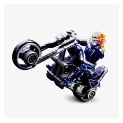 Hot Wheels Marvel Ghost Rider Motorcycle And Figure Collectible