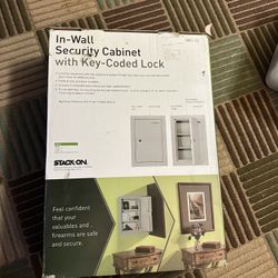 Brand New Wall Security Cabinet With Key