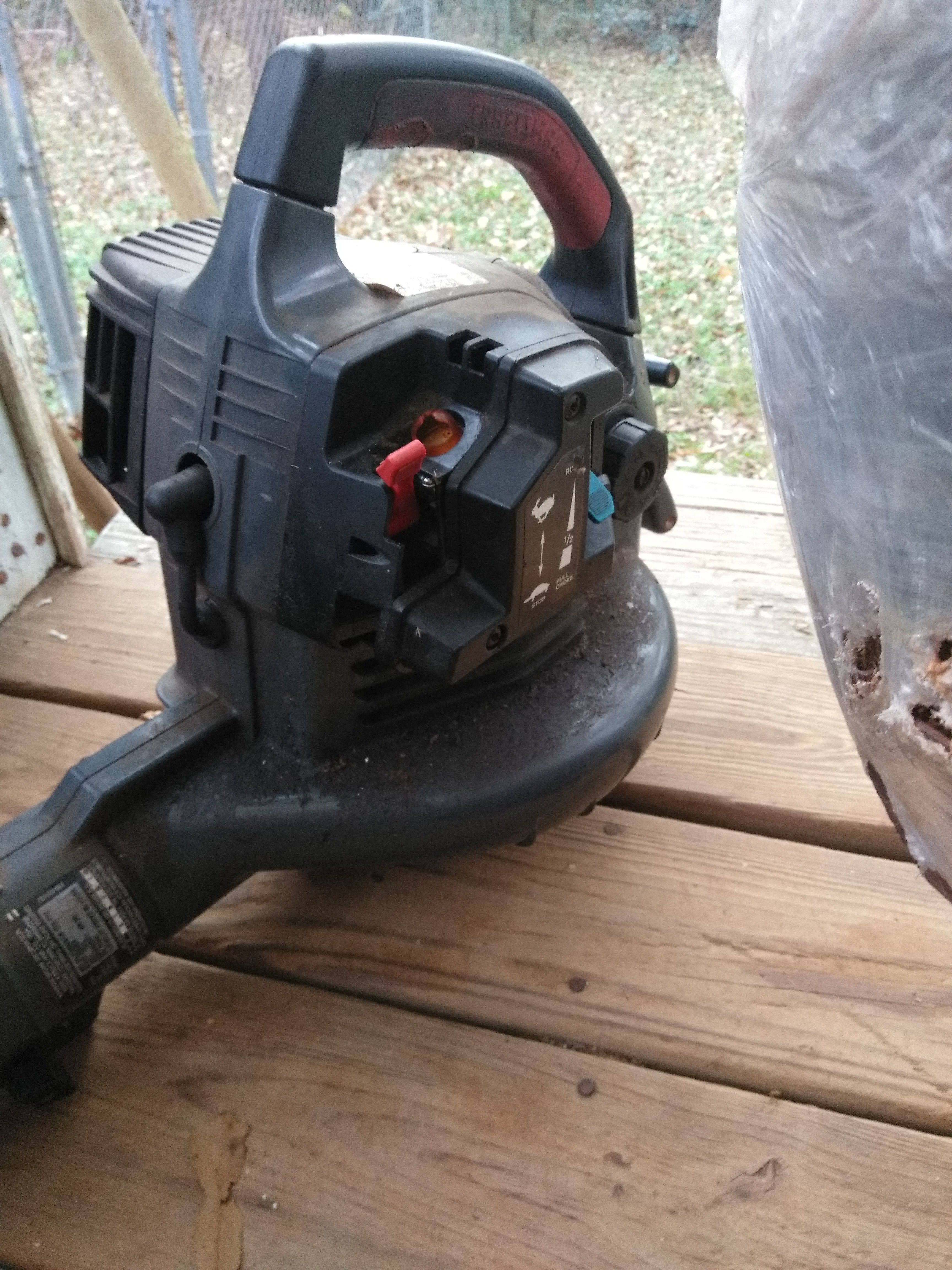 Gas blower! Need gone
