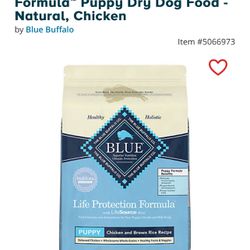 Dog Food / Puppies