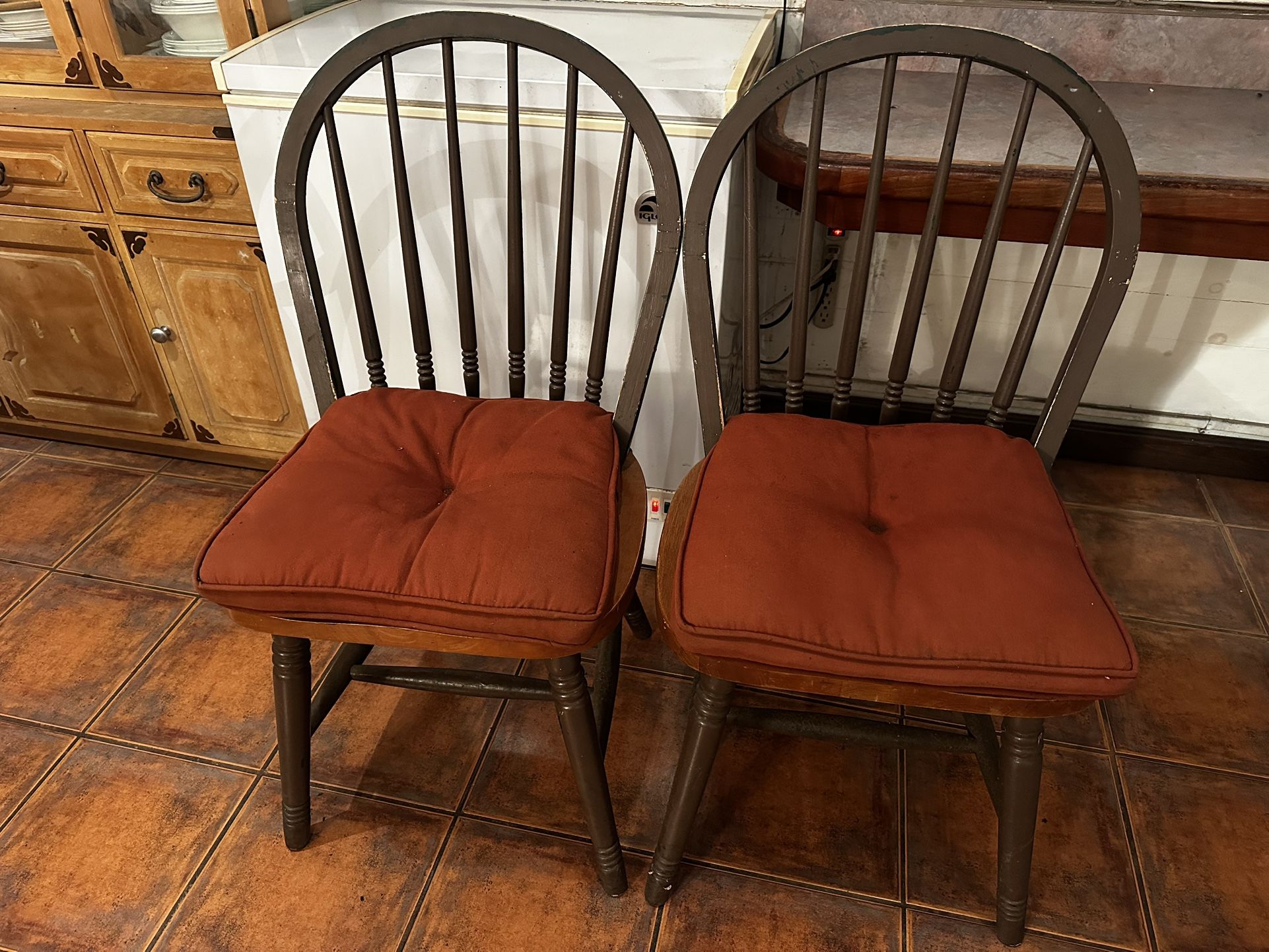 Wood Chair 2 For $15