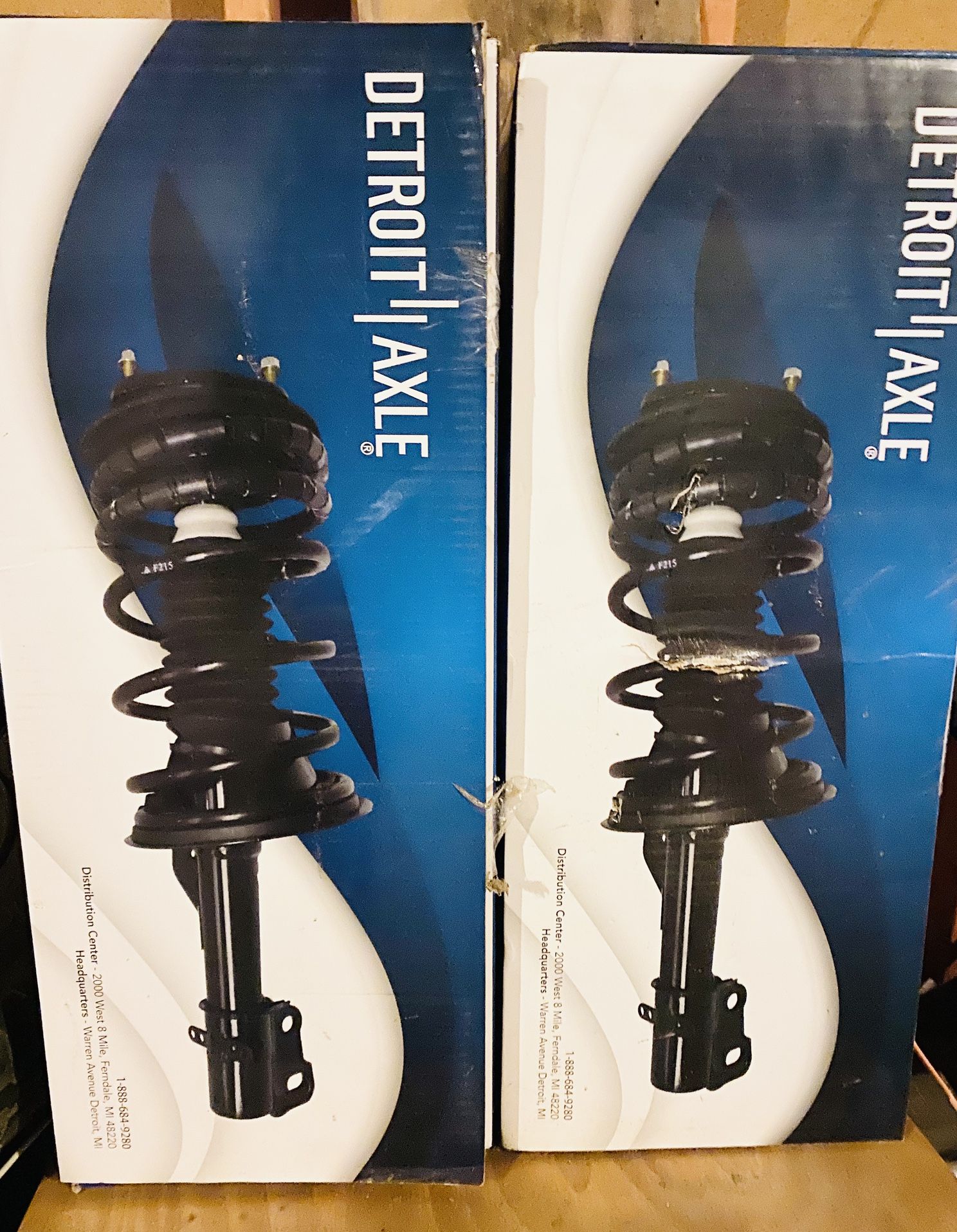 Detroit Axle. Shocks & Struts. 2 Pice set.