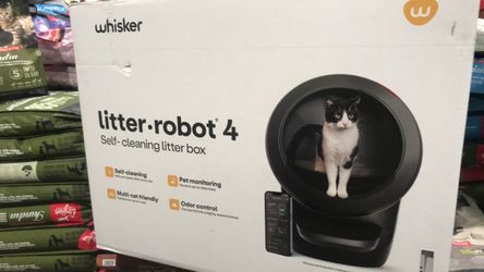 Whisker Little Robot 4 Self Cleaning Little Box