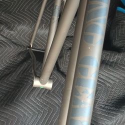 SE Racing Tall BMX frame " US Versus Them " Quality Fixieish 