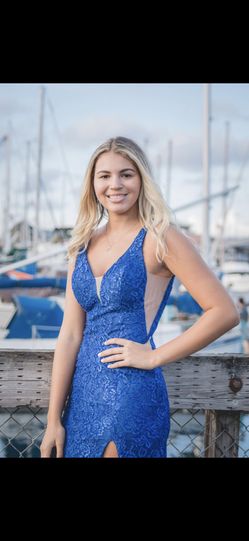 Blue prom/homecoming dress