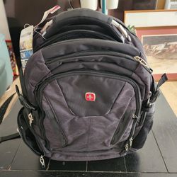 SwissGear Travel Tech Elite TSA ScanSmart Laptop Backpack