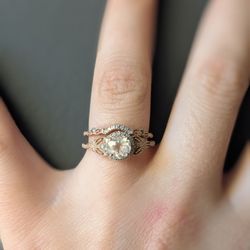 Vintage Style Rose Gold Ring