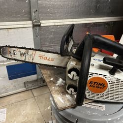 STIHL MS 194 T 14 in. 31.72 cc Gas Chainsaw