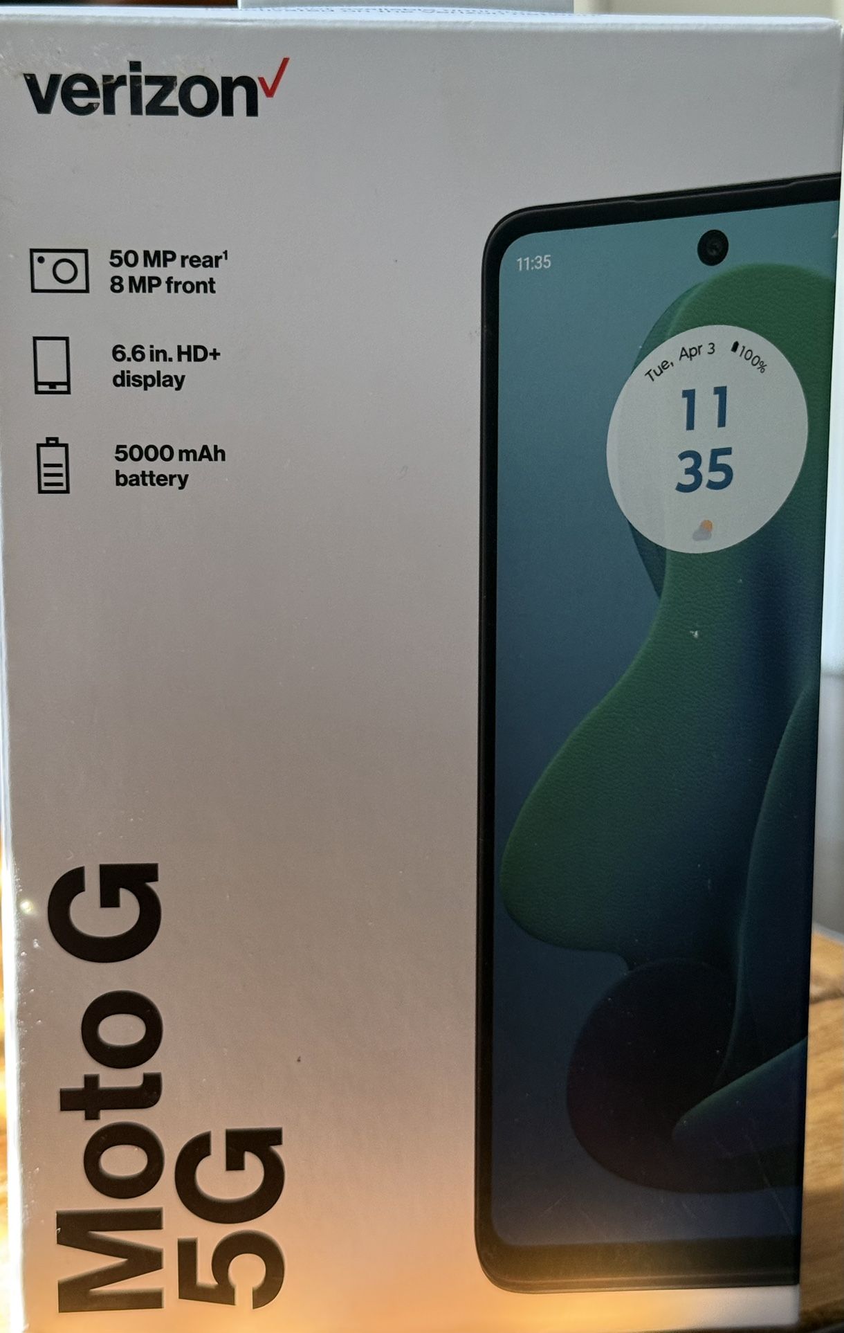 NEW MOTOROLA CELL PHONE NEW in box MOTO G for VERSION