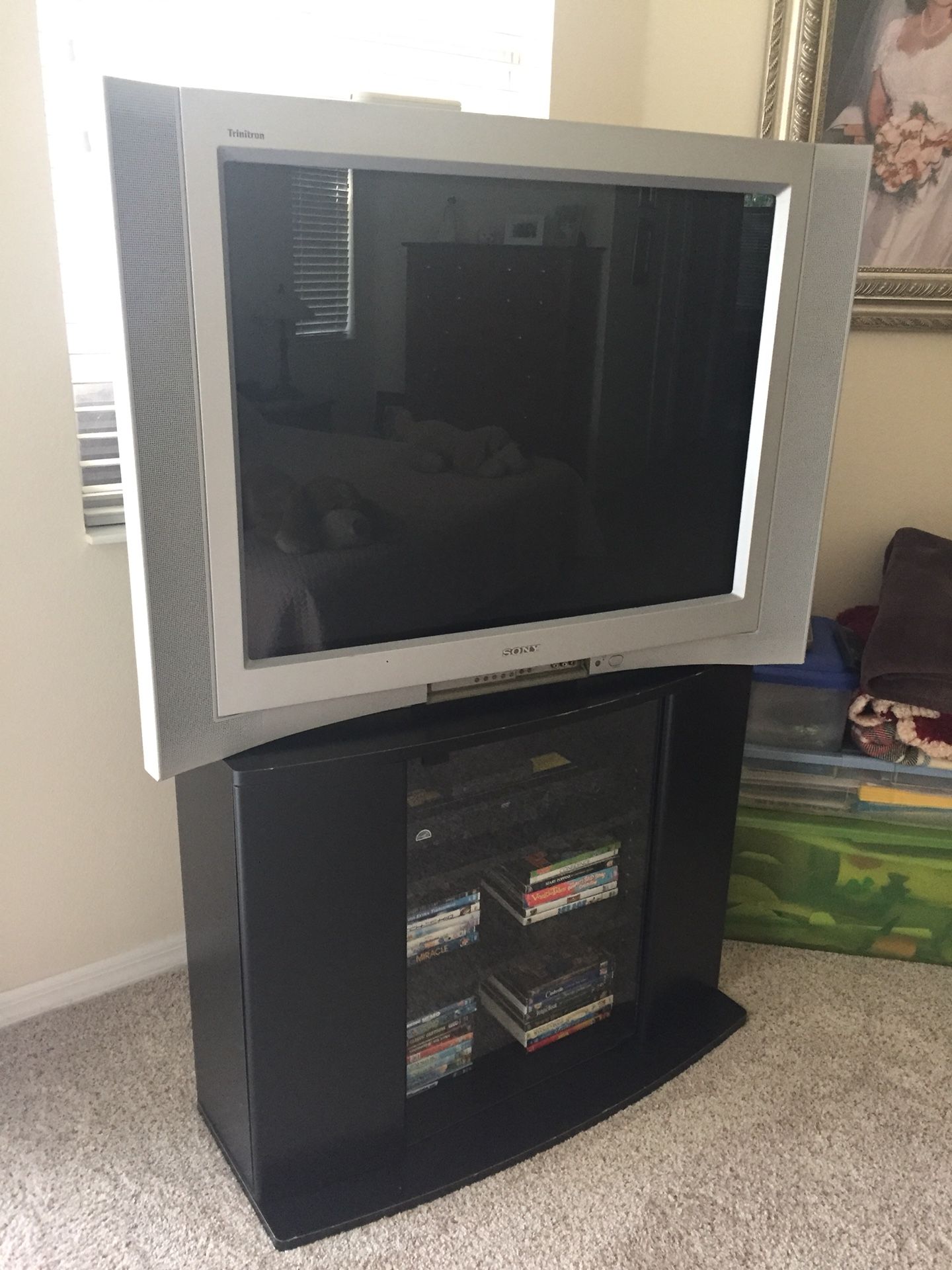 SONY 36” TV (2003) & Stand